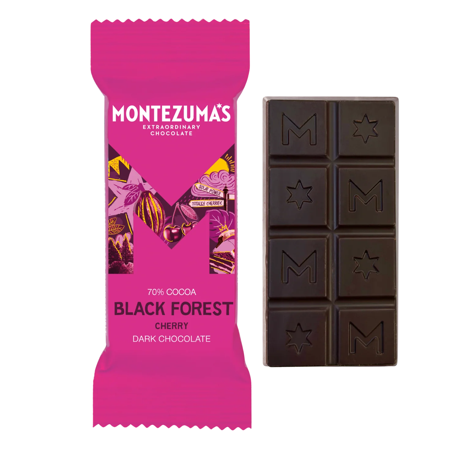 Black Forest - Dark Chocolate with Cherry Mini Bar - 25g