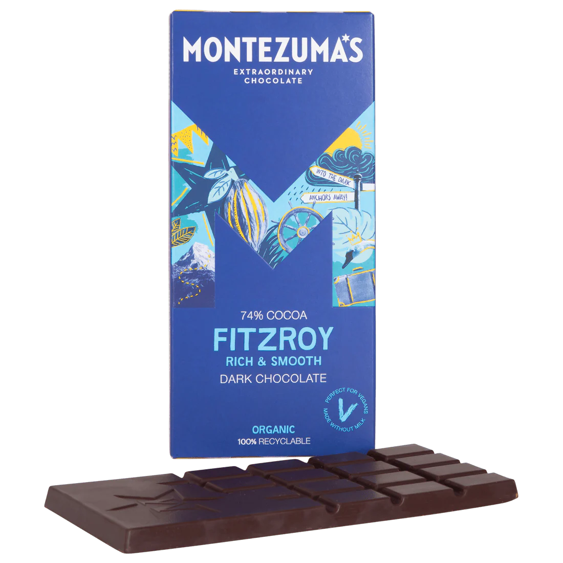 Case of 12 Bars - FitzRoy 74% Dark Chocolate - Image 2